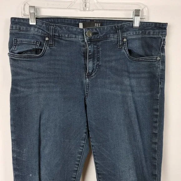 Kut from the Kloth skinny jeans medium wash denim women's jeans pants - Picture 4 of 7